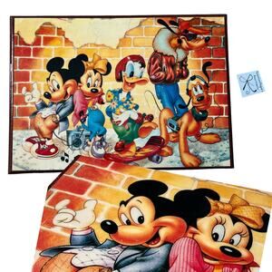 Disney Fab Five Streetwear Fashion Wall Hanging Art